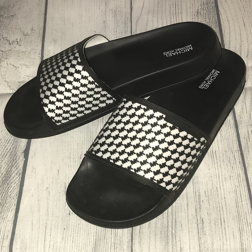 🔥LAST ONE-Size 6 NWT Michael Kors Slides - Picture 5 of 8